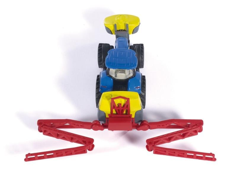 Siku Traktor New Holland T7070 mit Pflanzenschutzspritze 1: H0 New Holland Traktor mit Kverneland Spritze und und Tank