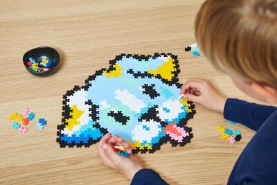 Plus-Plus Puzzle By Number Byggesett Hundevalp 500 Deler