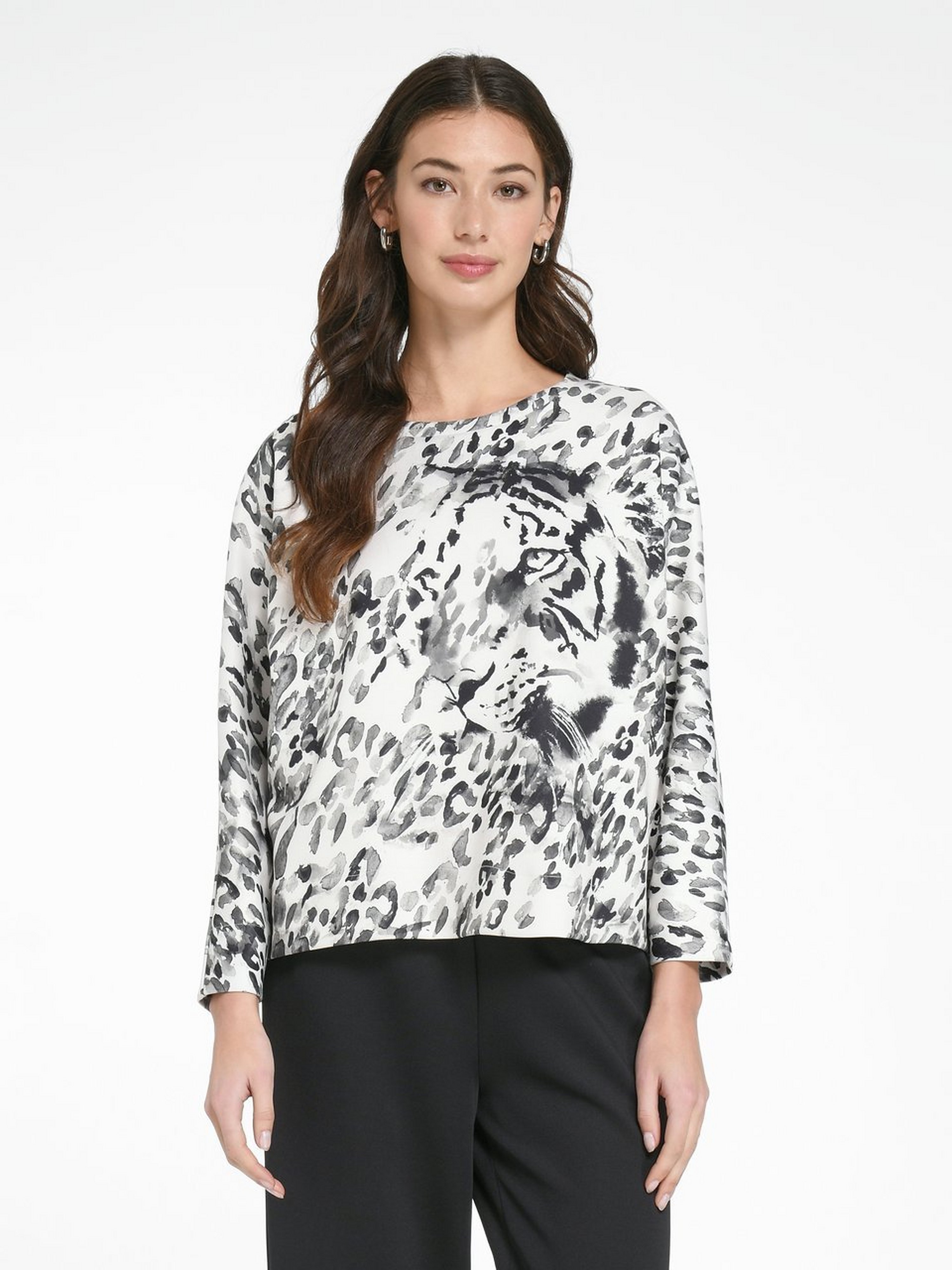 Sweatshirt mit 3/4-Arm