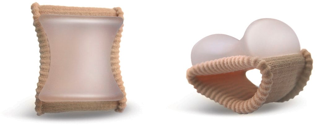 Fussgut Hallux-Bandage »Softkissen mit Fixierband, verhindert Reiben« Druckentlastung bei Hühneraugen, Schwielen, Entlastung Hallux Valgus
