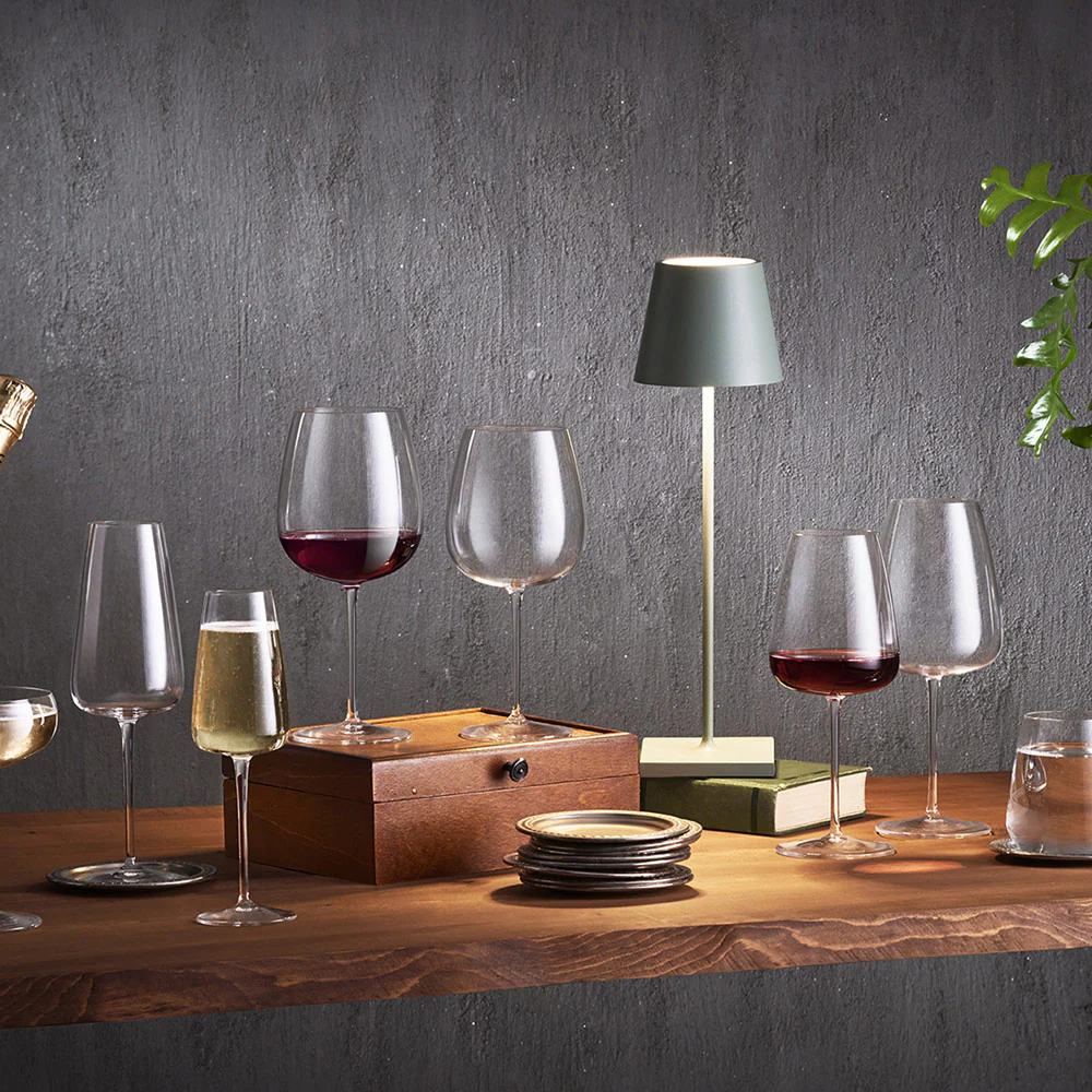 Boîte de 6 verres à pied Meravigliosi 35 cl Bormioli Luigi
