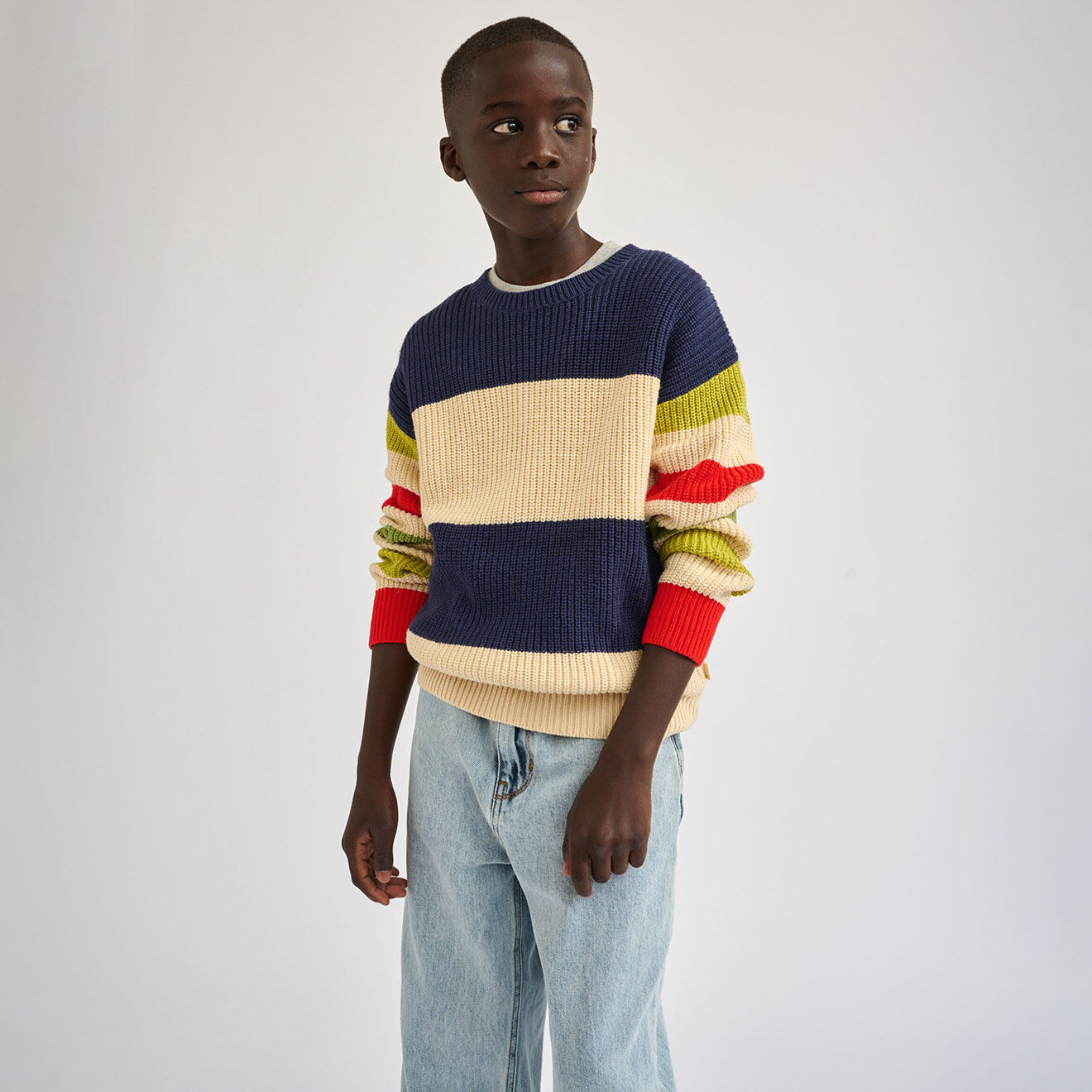 Bellerose Pull côtelé Gelin multicolore
