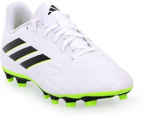 Adidas Copa Pure.4 Gras Kunstgras Voetbalschoenen (FxG) Wit Zwart Felgeel