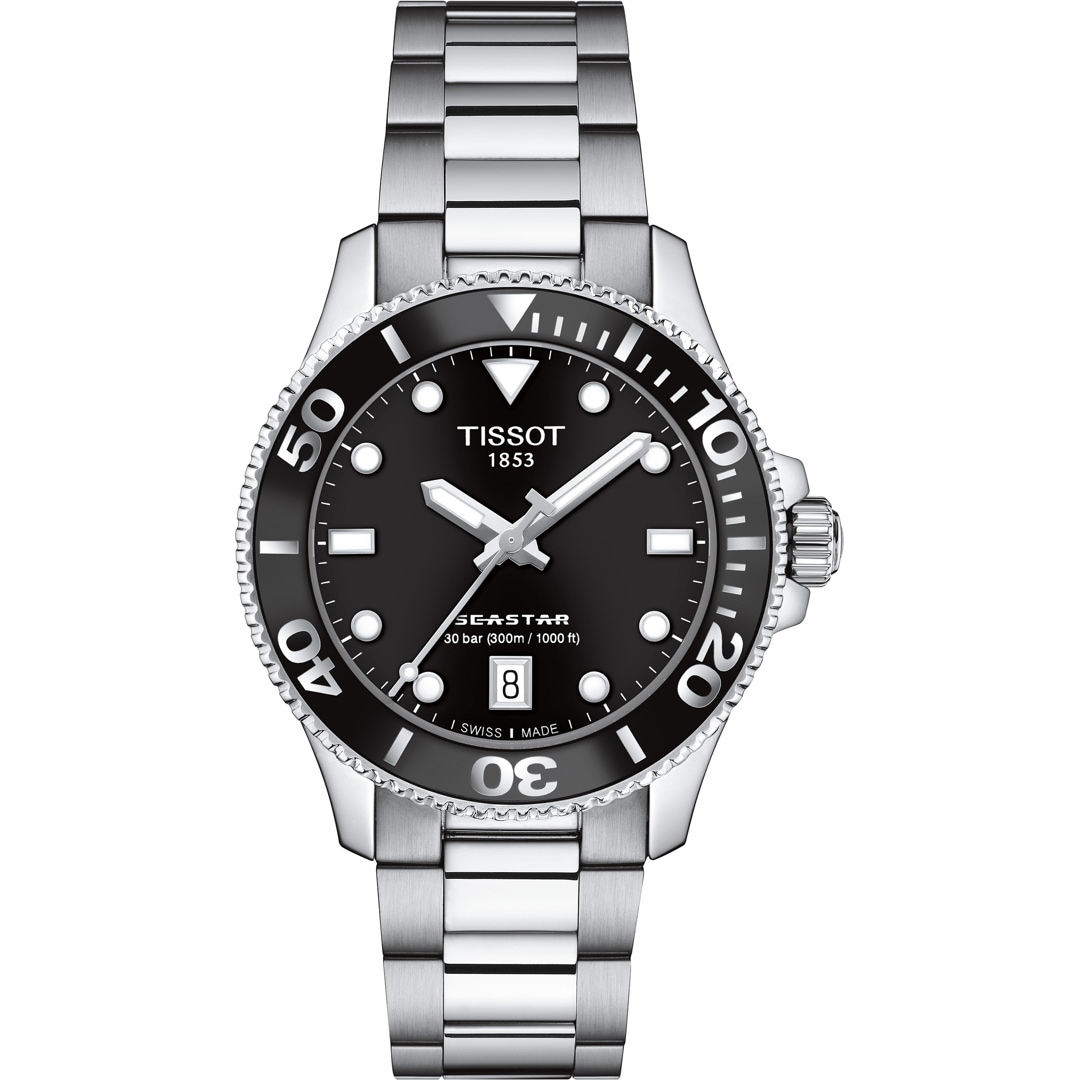 Tissot Seastar 1000 36mm Schwarz