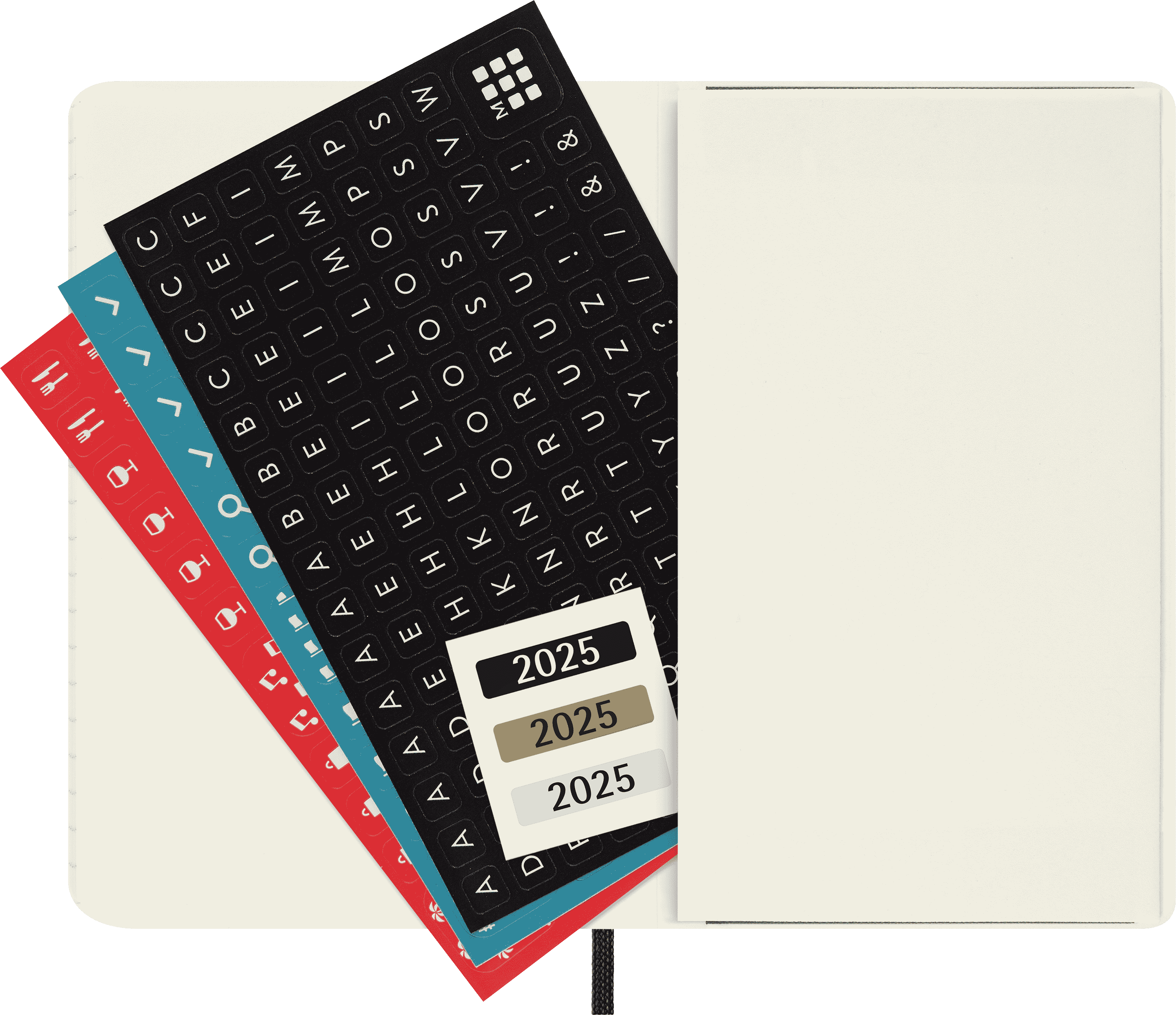 Classic Planner 2025 Pocket Daily, soft cover, 12 months