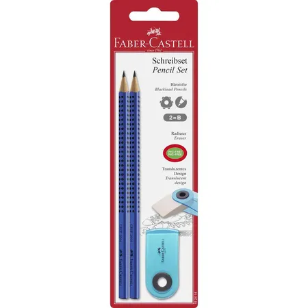 Faber-Castell Bleistift-Set Mini Sleeve, sortiert