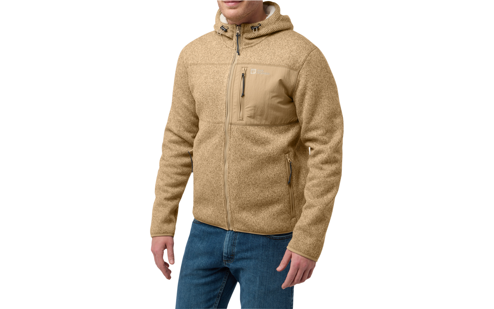 Jack Wolfskin KAMINFEUER HOODED Herrenjacke