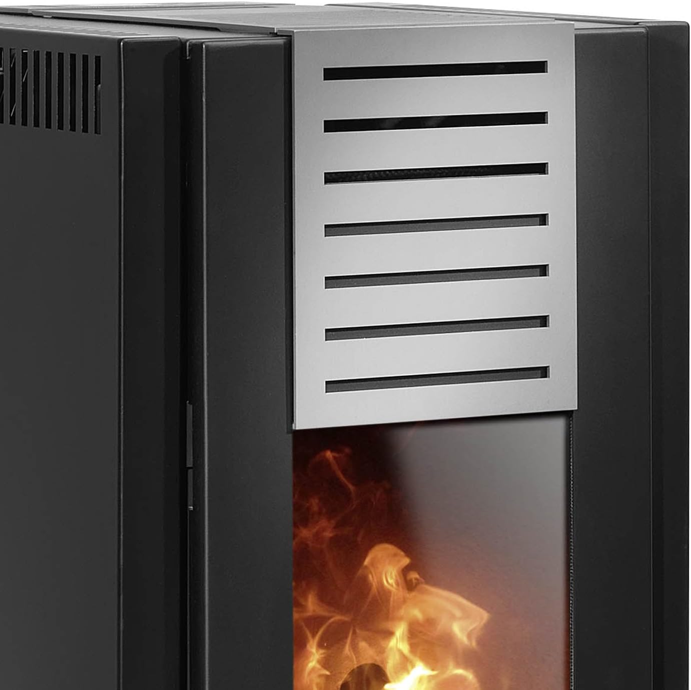 Justus | Pelletofen | Sirkos 2.0 | 6 kW | Stahl Schwarz