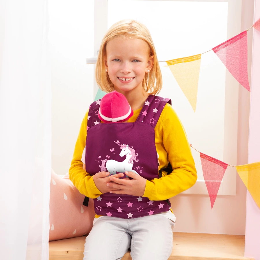 bayer Design Puppen-Tragegurt mit Einhorn