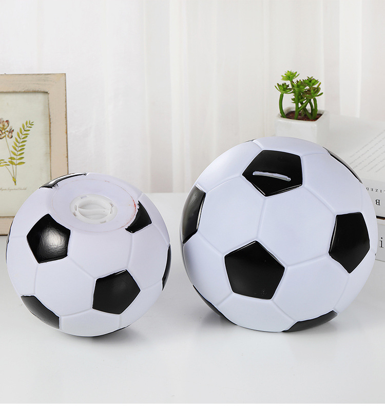(Ø14cm) Sparkasse Home Deko Geschenkidee Spardose - Fussball