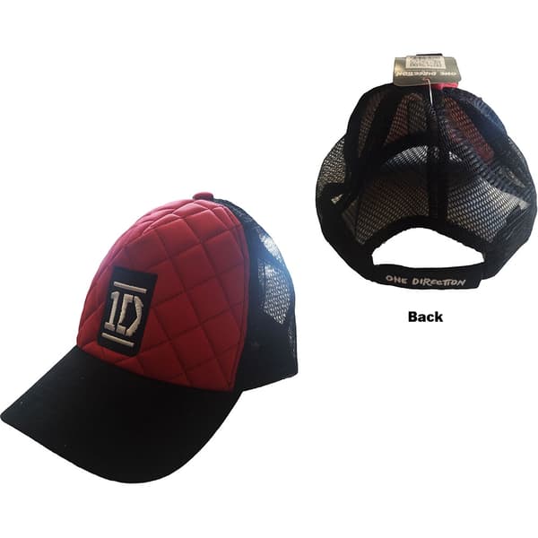 One Direction Unisex Baseball Cap: Logo (Mesh Back)