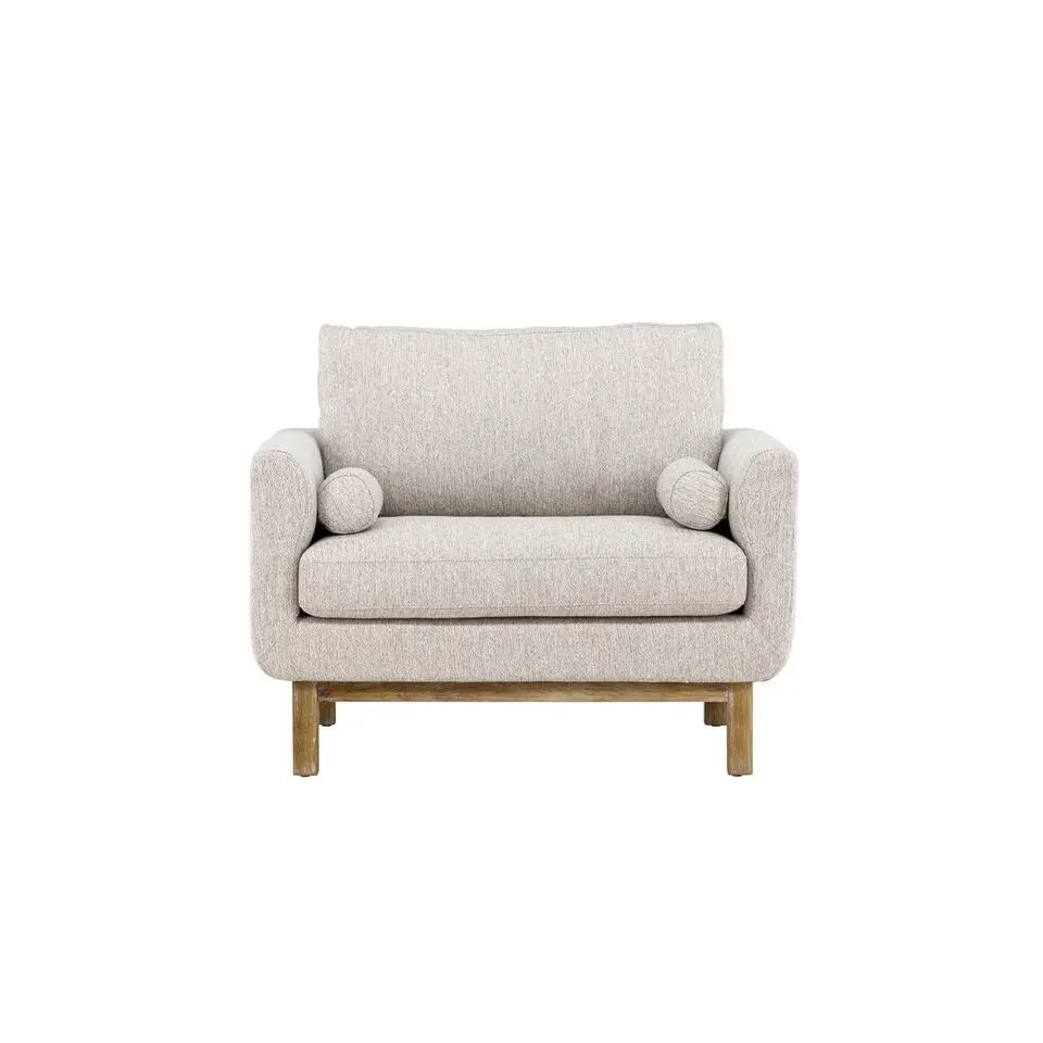 Fauteuil Beige Stof - Olympos