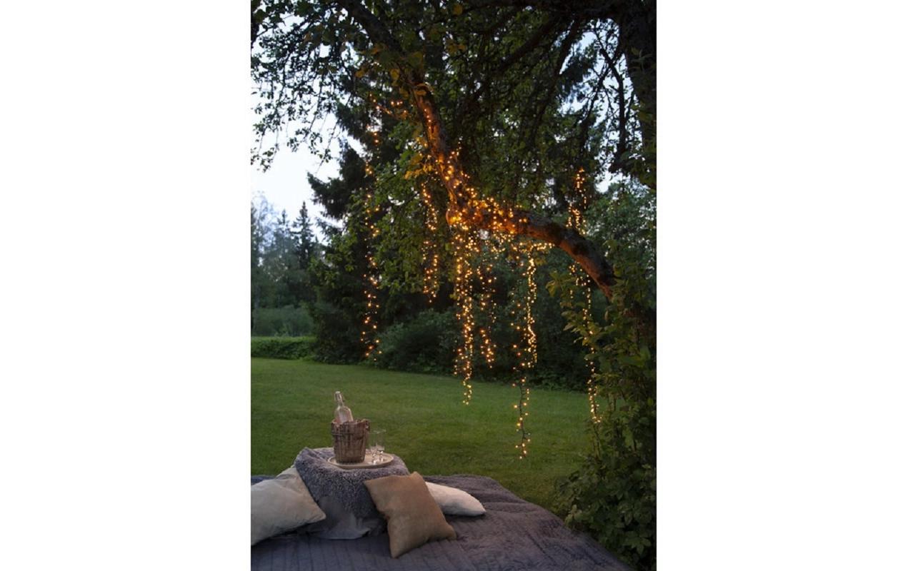 LED Lichterkette Golden 16 m, 800 LEDsDekorative Weihnachtsbeleuchtung