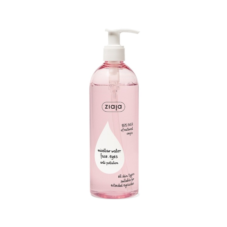 Ziaja Universal Makeup Remover Micellar Fluid für Gesicht und Augen 390 ml