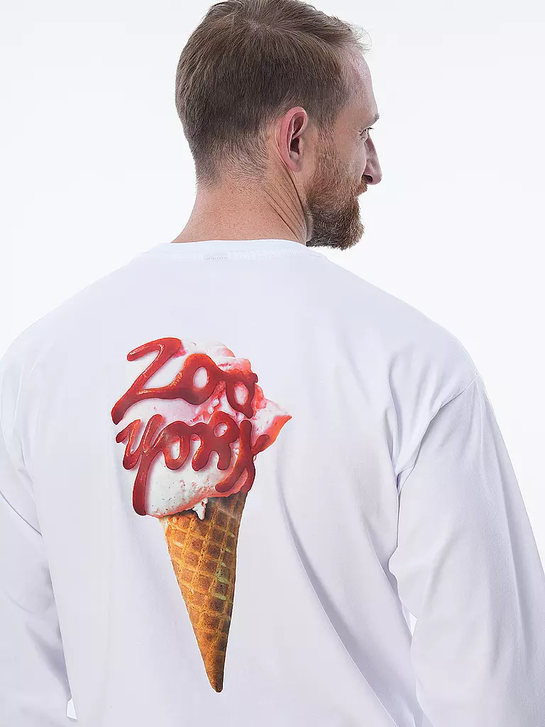 ZOO YORK Sweater weiss