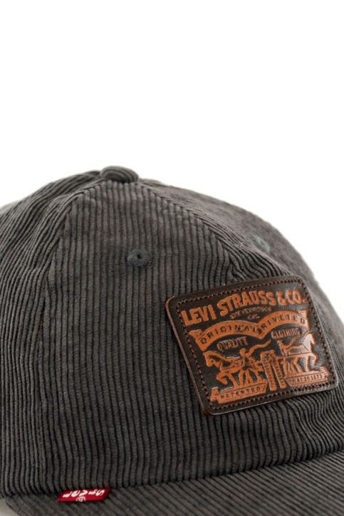 Casquettes levi's® relaxed dad heritage 56 gris foncé