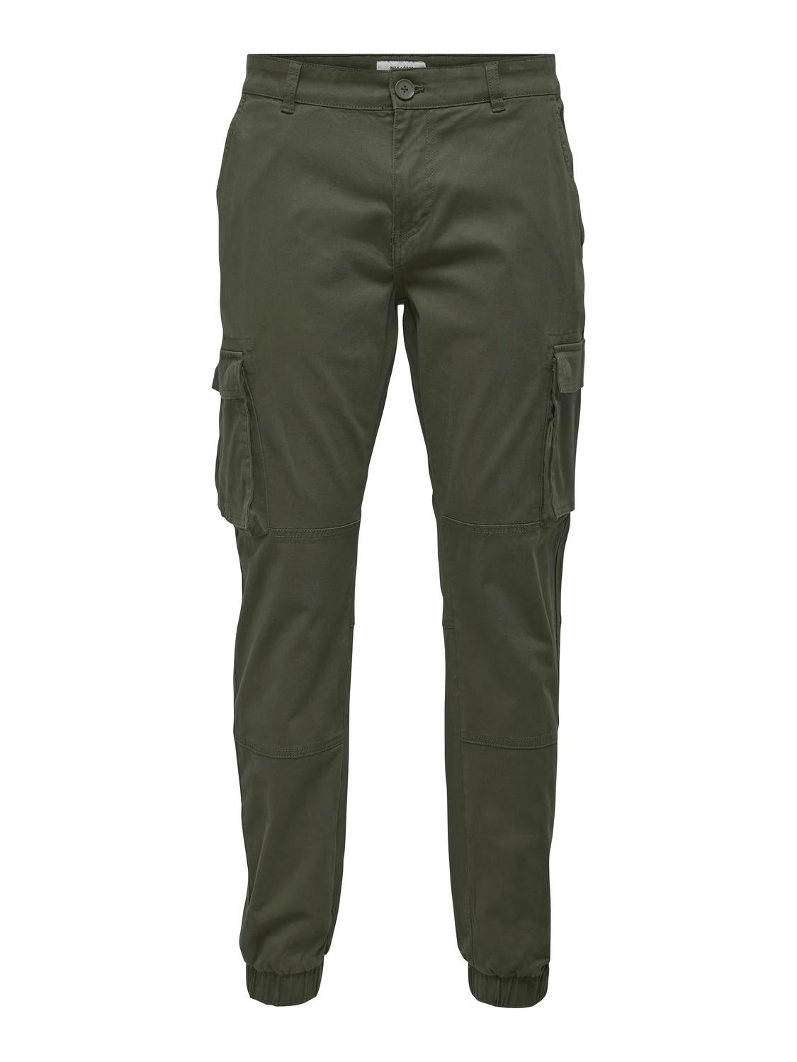 ONSCAM Verjüngt Cargo-Hose Olive Night