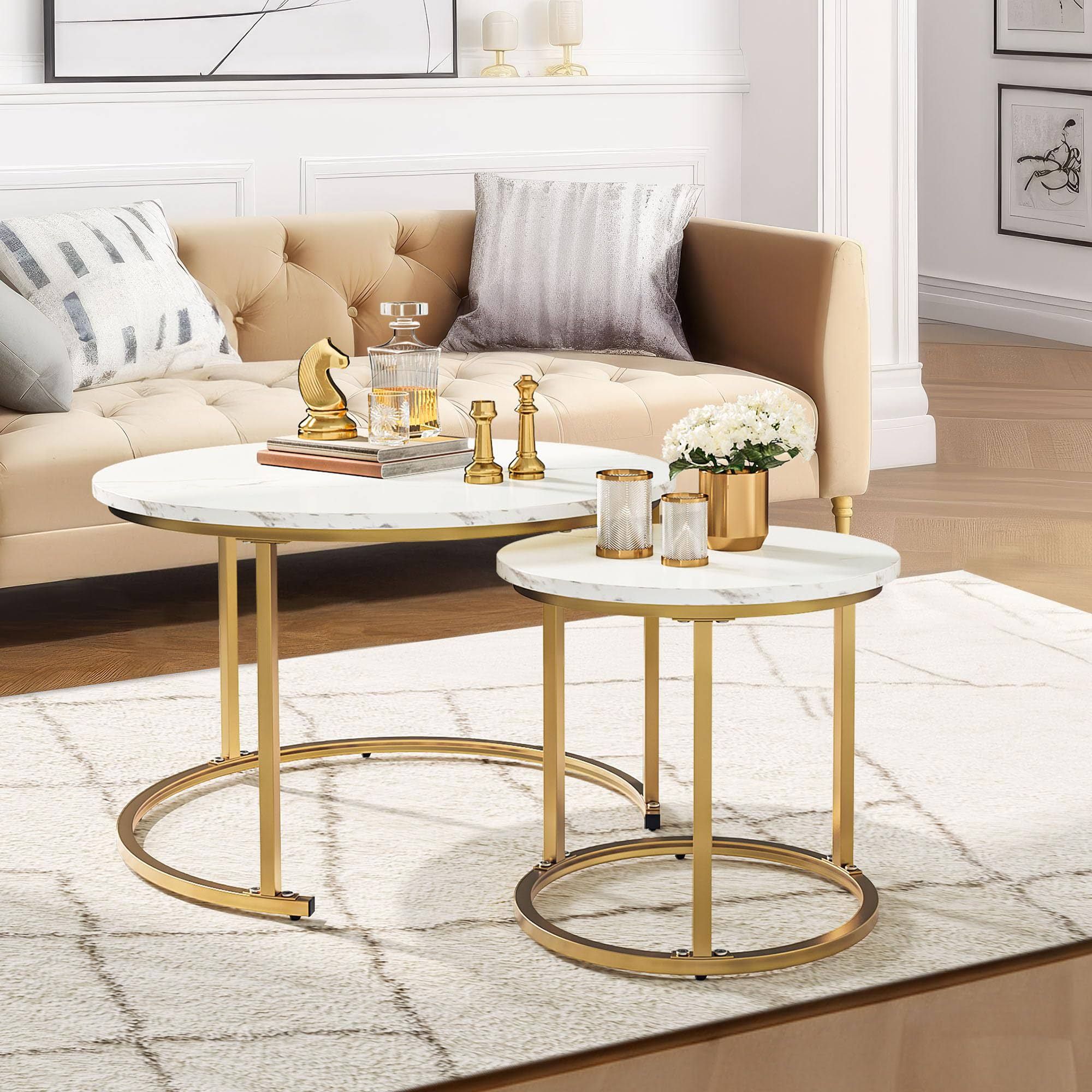 Yitahome, Coffee tables, Stapelbare Couchtische (2 Stück)