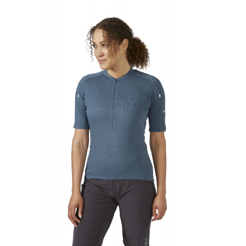 Women's Cindercrino Zip Tee - Maillot vélo femme