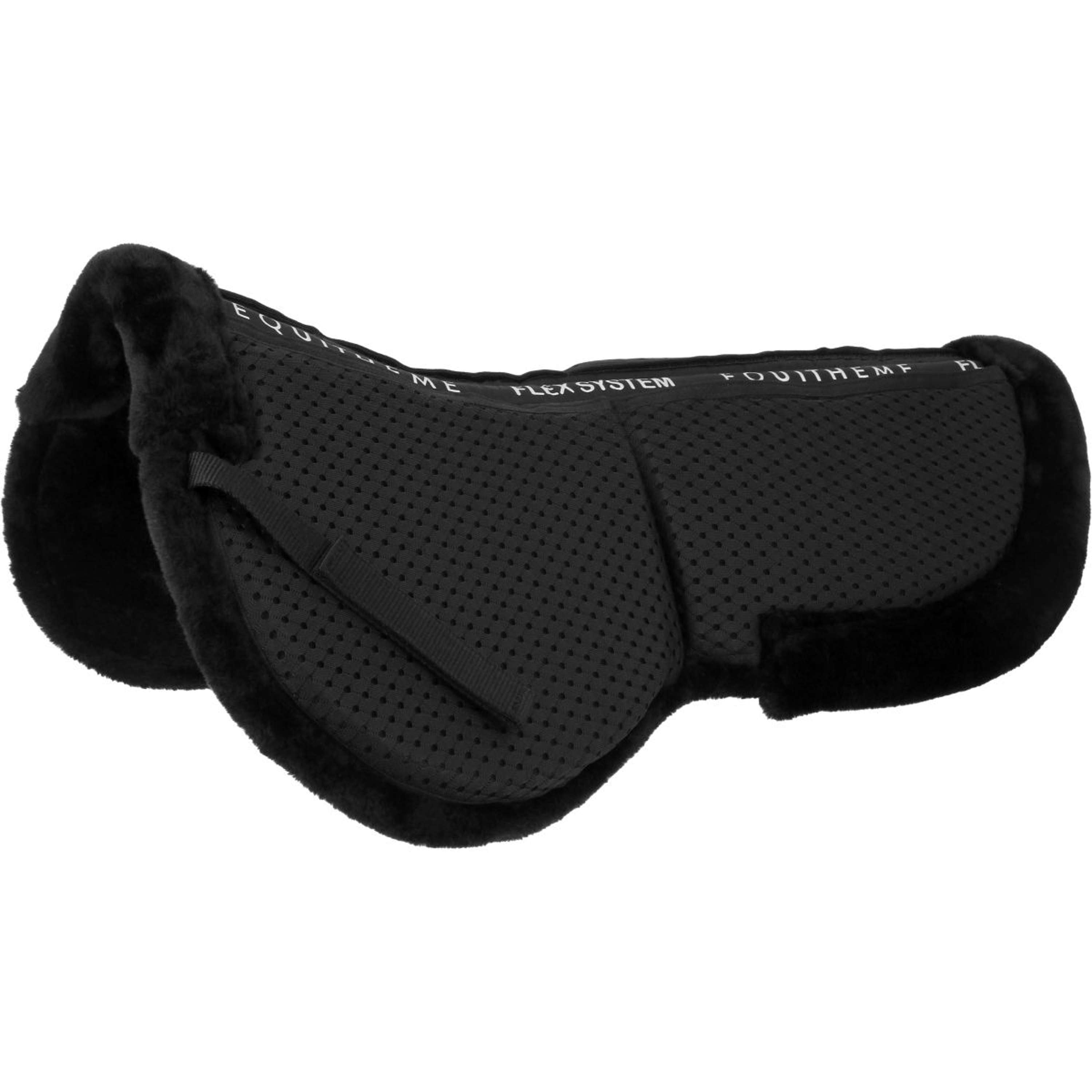 EQUITHÈME Zadelonderlegger Flex System Zwart