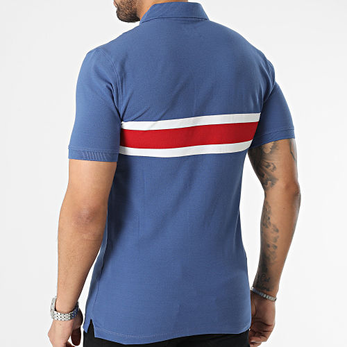 Polo Manches Courtes Slim A4842 Bleu