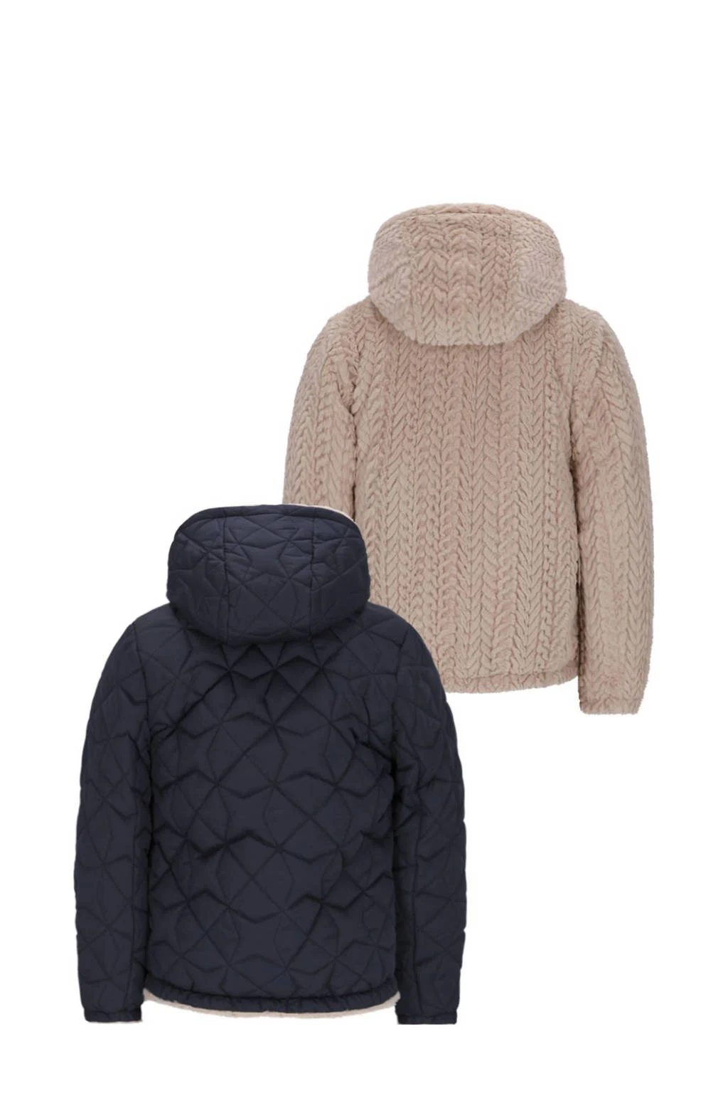 Like Flo reversible jas donkerblauw