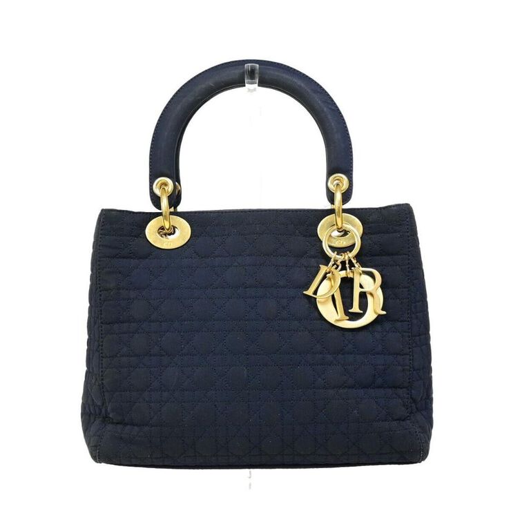 Dior Vintage Dior Lady Dior Navy