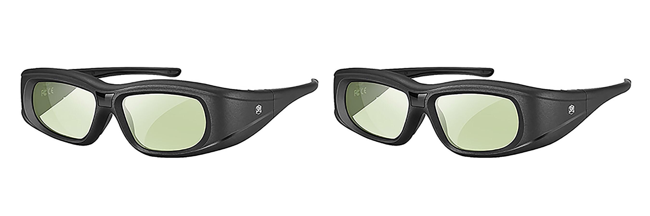 TPFNet 3D Brille Aktive Shutter für Bluetooth / RF 3D Geräte - 2 Stück