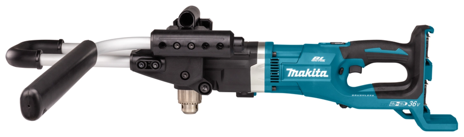 Makita DDG460T2X7 2x18V Li-Ion accu grondboor set (2x 5,0Ah) incl. adapters - 150mm - koolborstelloos