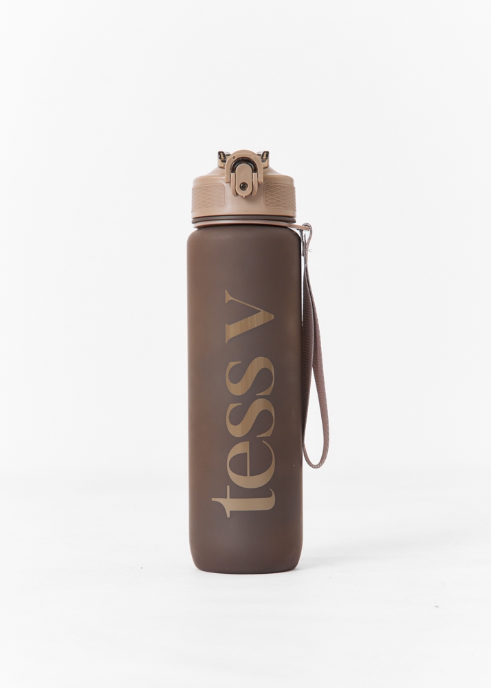 Tess V waterfles choco bruin
