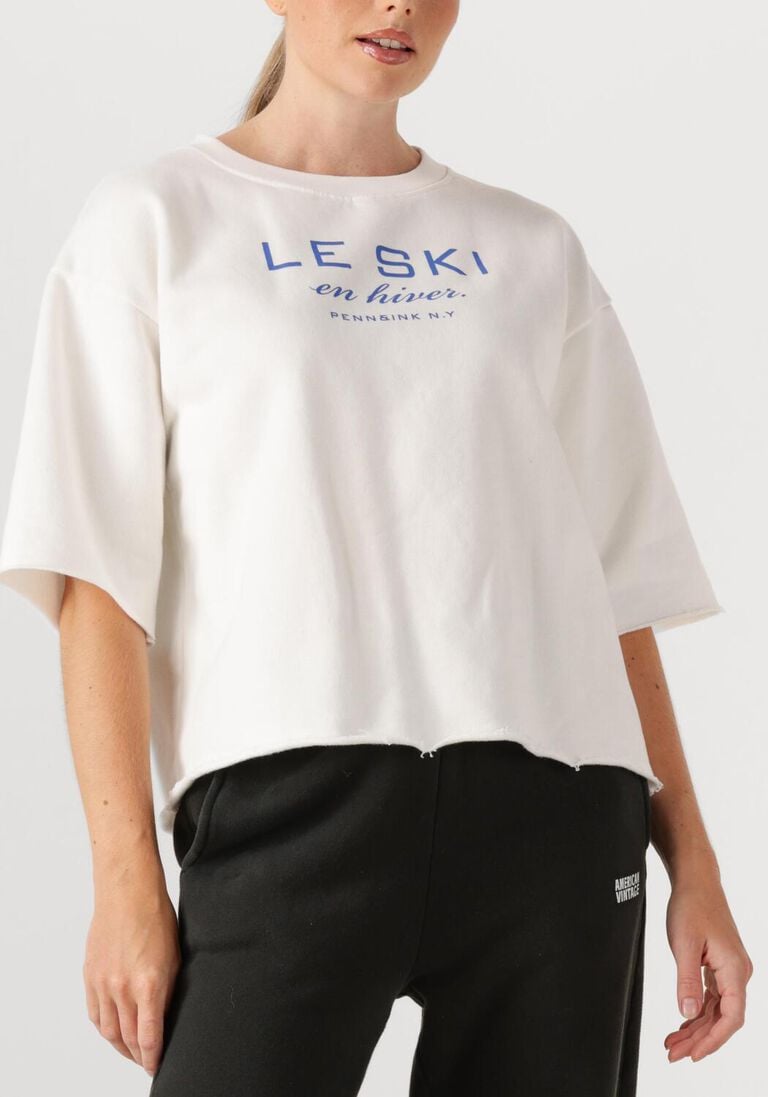witte penn & ink t-shirt sweater w25f1702