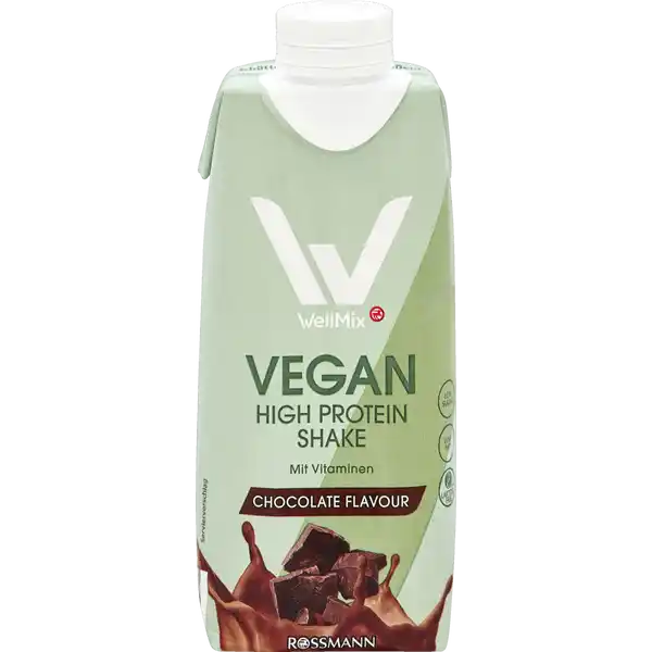Vegan High Protein Shake Schoko