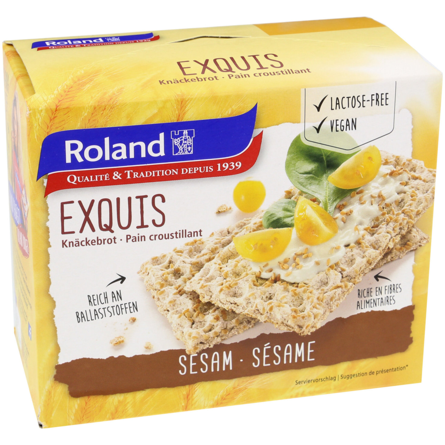 Roland Knäckebrot Exquis Sesam