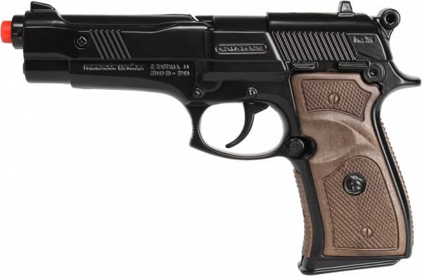 Pulio Gonher Metall politipistol med 8 kuler