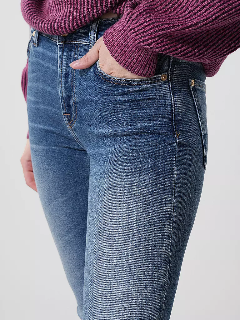 7 FOR ALL MANKIND Jeans Skinny Fit ROXANNE blau