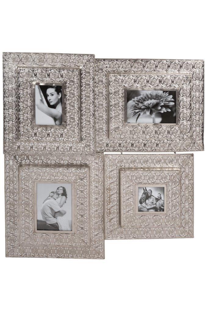 Metallbilderrahmen JALE - silber - 75x65 cm