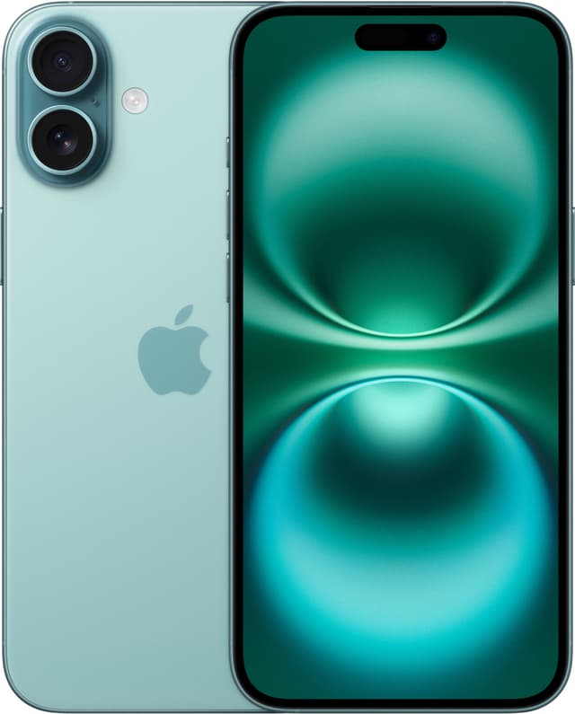 iPhone 16 Plus – 5G smartphone 128GB (blågrøn)