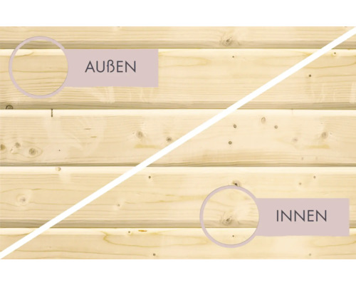 Elementsauna Karibu Melanit 1 incl. 9 kW biooven en externe bedieningseenheid, zonder dakrand en grafietkleurige volledig glazen deur