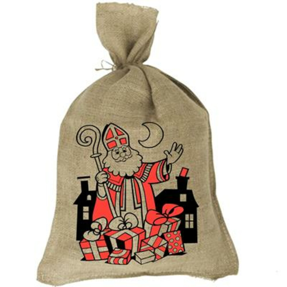 Sinterklaas Jute zak XL 100x60cm