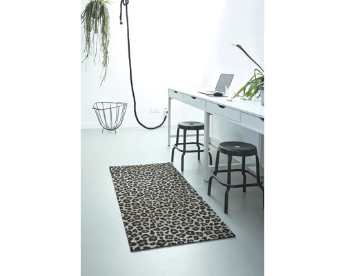 Universele Safari beige deurmat/vuilvanger, 67x150 cm