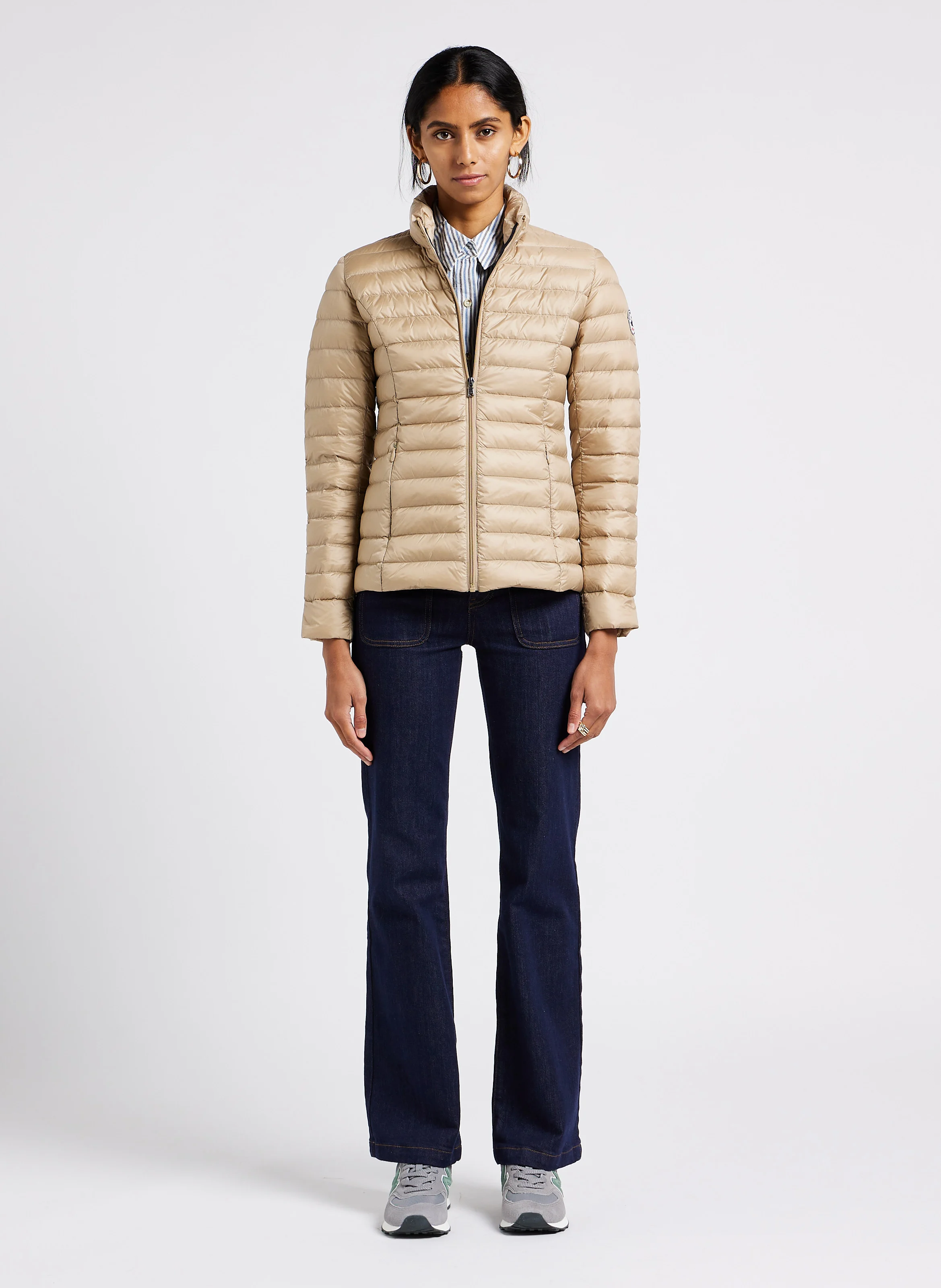 SONNY - Jean flare en coton mélangé| Bleu