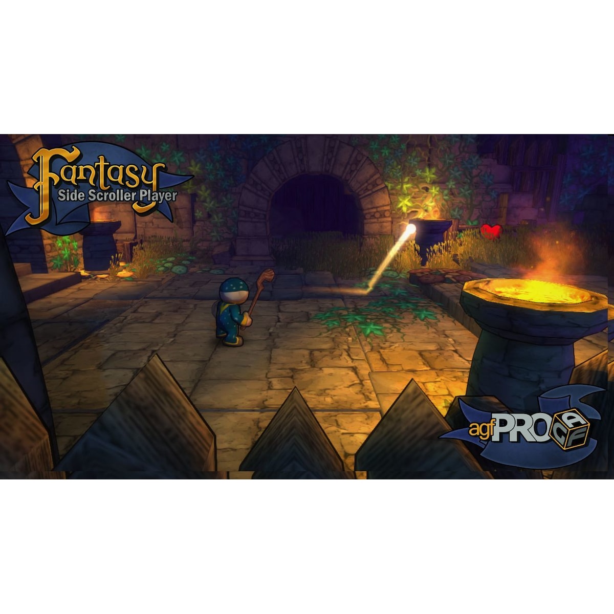 Axis Game Factory s AGFPRO Fantasy Side-Scroller Player - PC Windows,M