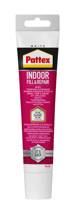 Pattex Akrylfuge Fill & Repair hvid 50 ml