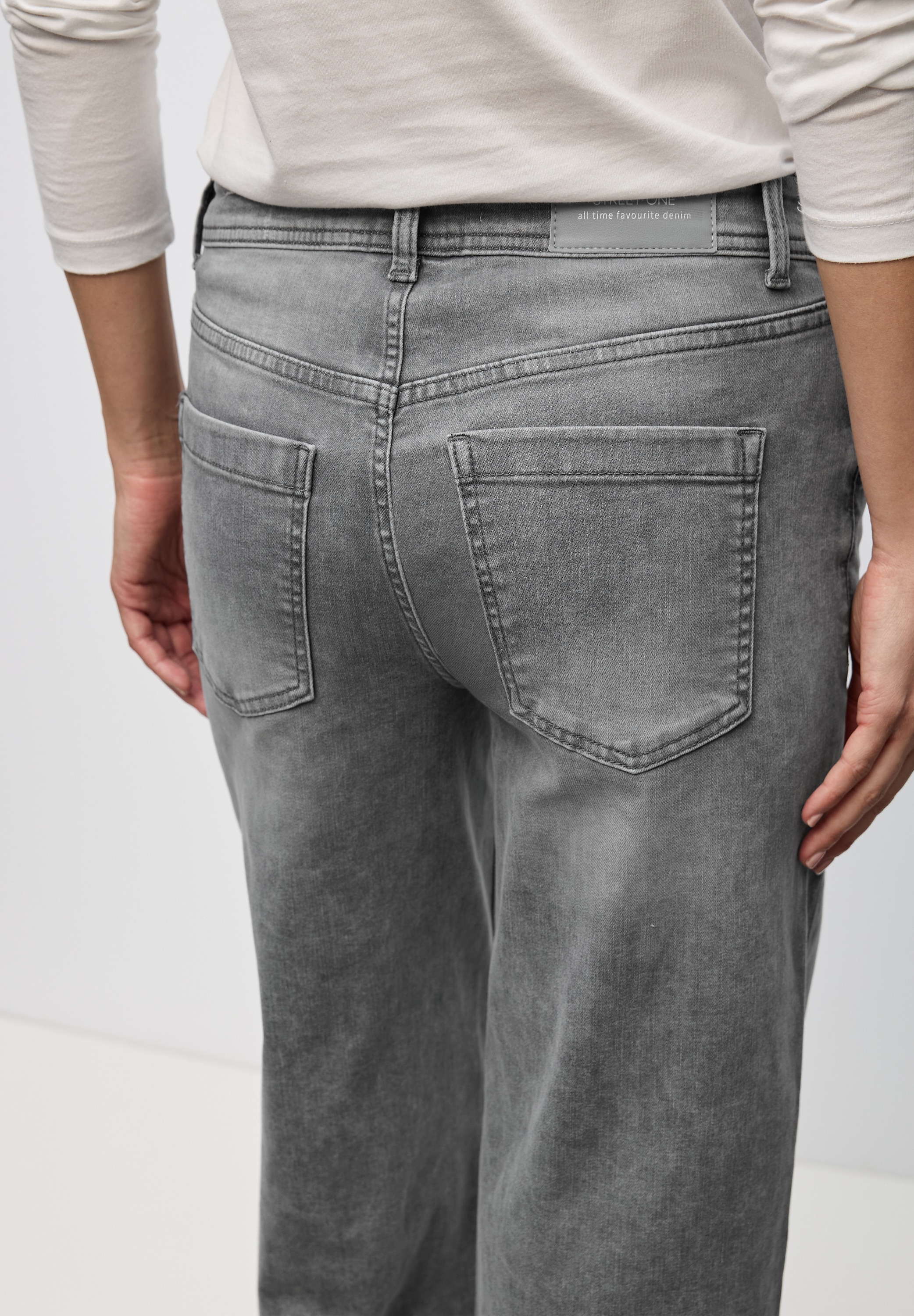 STREET ONE Weite Jeans , im Five-Pocket Style