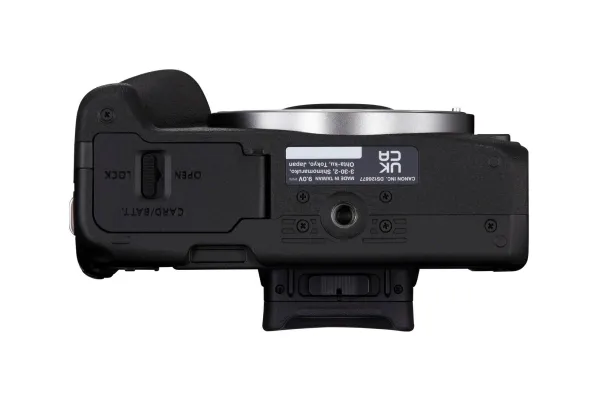 Canon EOS R50 - Digitalkamera - spejlløst - 24.2 MP - Full Frame - 4K / 30 fps - 2.5x optisk zoom RF-S 18-45 mm F4.5-6.3 IS STM objektiv - Wi-Fi, Bluetooth - sort