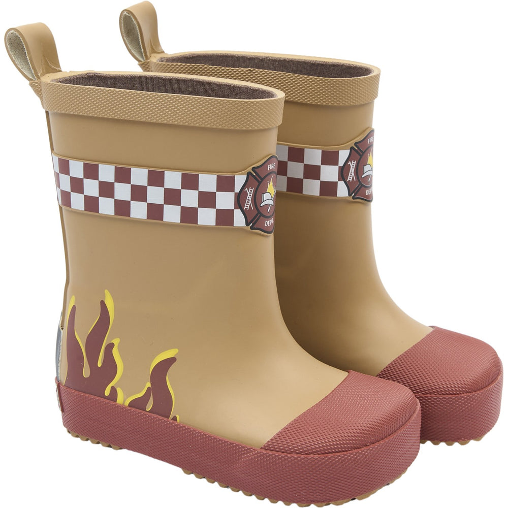 Køb Mikk-Line Kelp Gummistøvler Firefighter Barefoot