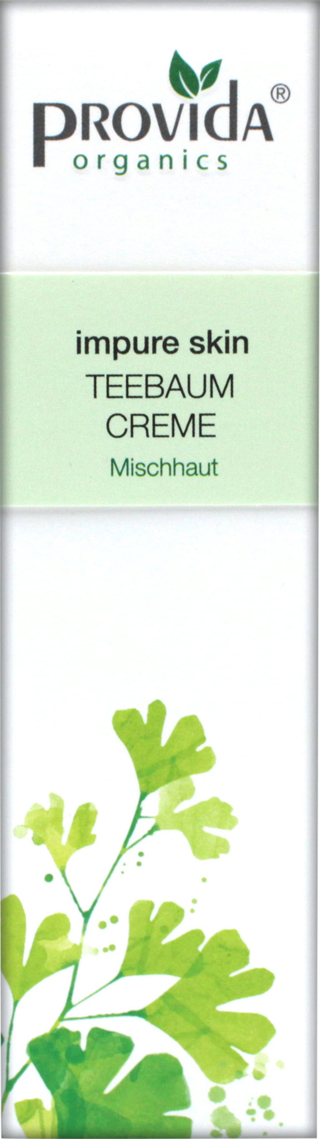 provida organics  Teebaum Creme, 50 ml
