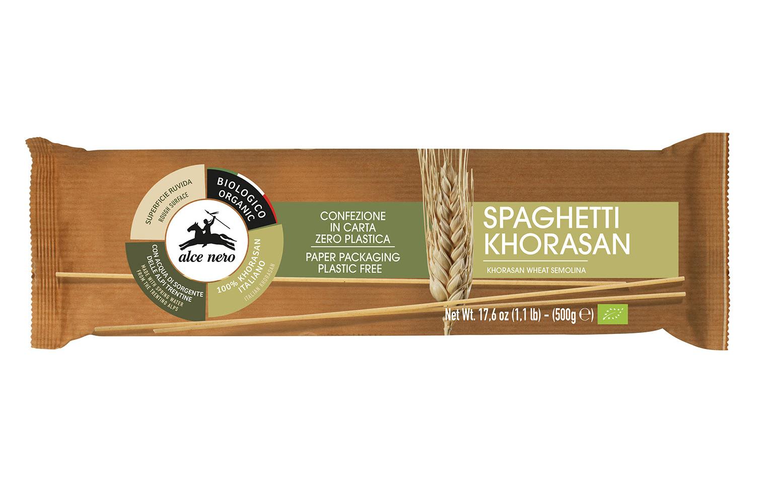 Spaghetti Khorasan-Weizen hell 500 gHochwertige Pasta aus Italien
