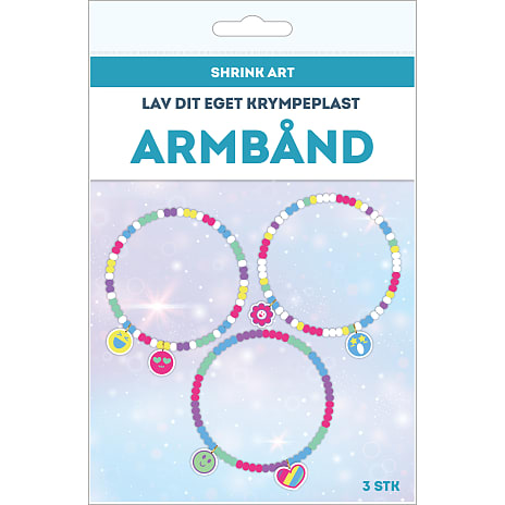 Krympeplast armbånd - smileys