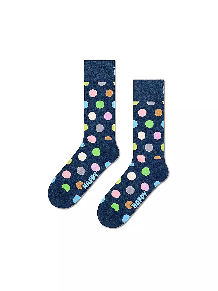 HAPPY SOCKS Damen Geschenkbox Socken 3er Pkg 36-40 navy. dunkelblau